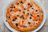 Пицца  с копченой куриной грудкой